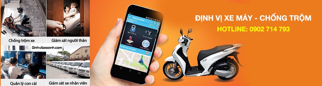 Slider dinh vi xe may